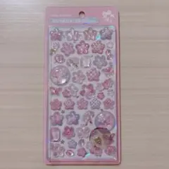 【新作】ボンボンドロップシール　和柄　桜　新品未開封