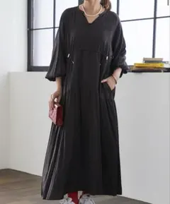 sio様専用⭐︎美品⭐︎un dix corsアンディコール　ティアードワンピース