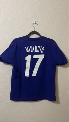 JFA サッカー日本代表 8 MORISHIMA 森島寛晃 ユニフォームTシャツ