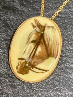 ■独逸製ビンテージカボション2wayペンダント＆ブローチ■送料無料■