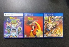 【PS5】ドラゴンボール スパーキングゼロ &【PS4】カカロット&ファイターズ