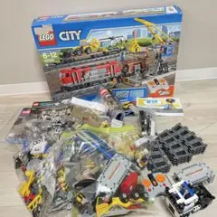 レゴ (LEGO) シティ パワフル貨物列車 60098 説明書・箱付き - メルカリ