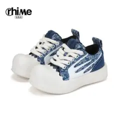 RHIME 正規品 厚底 エッグシェルスニーカー キャンバスシューズグレー 