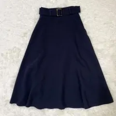 ADEAM アディアム ベルテッドAラインスカート