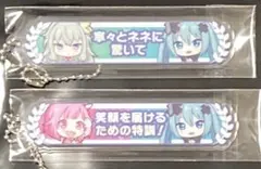 プロジェクトセカイ壊れたセカイと歌えないミク入場特典アクリルキーホルダー寧々えむ
