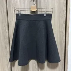 ジーナシス　サーキュラーミニスカート　グレー
