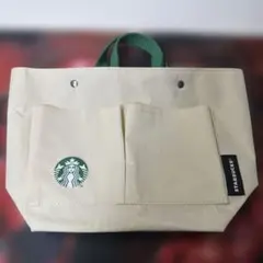 Starbucks キャンバス ミニトートバッグ ポーチのサムネイル