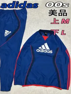 希少 セットアップ adidas ピステ ゲームシャツ M y2k パンツ L