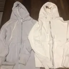 フード付きカーディガン