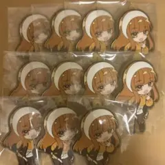 カラフルピーチ 一番くじいつもの場所でまちあわせ！ えと ラバーチャーム 11個