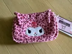 【新品】クロミ　ヒョウ柄ポーチ