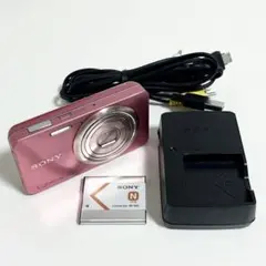 SONY Cyber-Shot DSC-WX350ピンク バッテリー・ケーブル - メルカリ