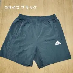 adidas ショートパンツ　ブラック　Oサイズ