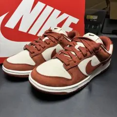 ナイキ ネイバーフッド ダンクロー ブラウン×ベージュ 25.5cmW 箱あり