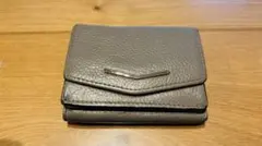 HASHIBAMI 三つ折り財布 グレー