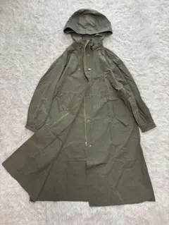 美品✨ NOLLEY'S 【撥水加工】フーテッド2WAYコート　Sサイズ