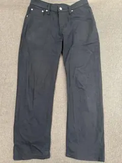 EDWIN 403 FLEX ストレッチパンツ W28 ブラック 日本製