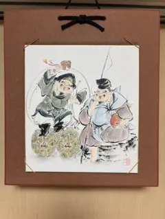 加納淳 あやとり 版画 彩光画会々員 日本画 共シール y39 - メルカリ