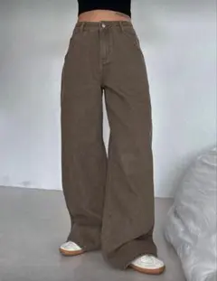 DASY デニム　ジーンズ　ブラウン