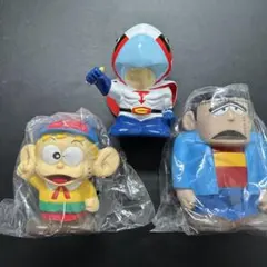 ポピー／怪物くんファミリーセット　箱付き　藤子不二雄　当時物　貯金箱 ポピー 怪物くん ファミリーセット 元箱付き ソフビ人形