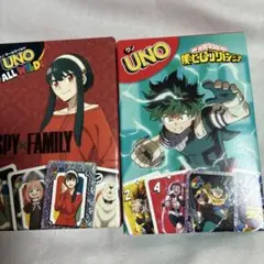 UNO 僕のヒーローアカデミア　スパイファミリー ハッピーセット