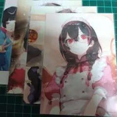 地雷系ひよこ店長ブロマイド 4種セット