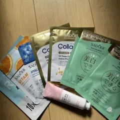 SADOER フェイスマスク 7枚・ハンドクリームセット