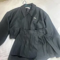 MAJESTIC LEGON セットアップ ブルゾン ショートパンツ グレー