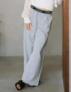 LAVANDAロゴスウェットパンツ