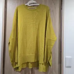 BLUE FRONCE ブルーフロンセ　薄手リブニットセーター