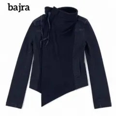 bajra バジュラ アシンメトリー ジャケット 変形 ストレッチ 薄手 黒 S bajra バジュラ アシンメトリー ジャケット 変形 ストレッチ 薄手 黒 S