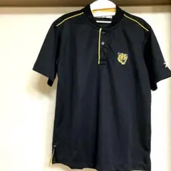 阪神タイガース ミズノ 160 ポロシャツ 黒　野球 応援グッズ