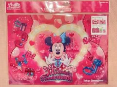 ２枚セット　ディズニー　パルパル　ミニー　クリアファイル　クリアホルダー