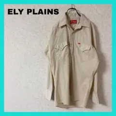 メンズ 長袖シャツ ヴィンテージ ELY PLAINS No80 古着コーデのサムネイル
