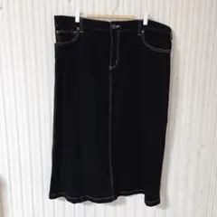 【大きいサイズ 4L】デニムタイトスカートのサムネイル