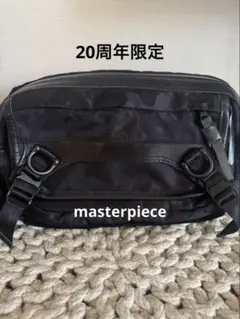 レア　マスターピース　ボディーバッグ　20周年 迷彩柄　カモフラ