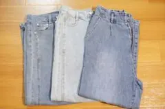 【特別セール✨️】 レディース デニム Lサイズ まとめ売り 3点セット