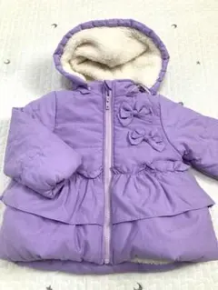 アプレレクール　プティマイン　中綿コート　ボア　女の子