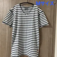 『未使用』KRIFF MAYER 半袖Tシャツ　Mサイズ ボーダーのサムネイル