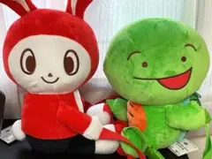 まいぜんシスターズ マイッキー＆ぜんいち ぬいぐるみ 2点セット