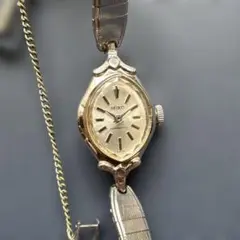 SEIKO レディース手巻き時計　カットガラス　WGP
