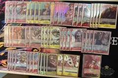 赤黄ベロベティ　構築済みデッキ　フルパラ 赤黄ベロベティ 構築済みデッキ フルパラ 構築済みデッキ〕 赤黄