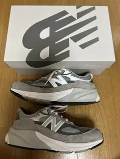 美品　New Balance 990 v6グレー 23.5 2E ニューバランス 990シリーズ ニューバランス M990 V6 グレー Width: 2E NEW