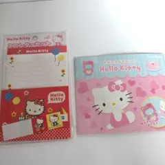 サンリオ　ハローキティ　ミニレターセット　着せ替えメモセット　平成レトロ