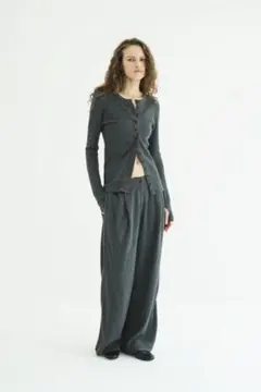 CLANE♡THERMAL SET UP 1サイズグレー