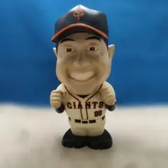 読売ジャイアンツ 原辰徳監督 貯金箱フィギュア 約20cm