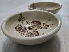 未使用　たち吉 小鉢　2点　中鉢 煮物鉢　橘吉　深皿　和皿　ペアのサムネイル