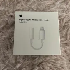 純正未開封品 iPhone変換プラグ