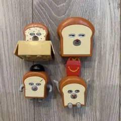 パンどろぼう マクドナルド ハッピーセット フィギュア 4種セットのサムネイル