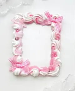 ホイップデコ　B8硬質トレカケース　白　ピンク　ミックス